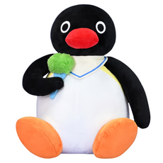 Pingu 企鵝家族 用餐款, 款式隨機, 1個, 19cm