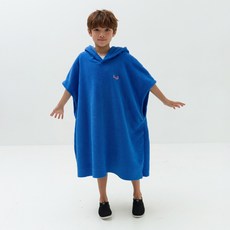 bay-b 兒童青少年 Splash 斗篷連帽浴袍