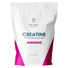 TRYALL iCreatine 肌酸 莓果旋風風味, 420g, 1個