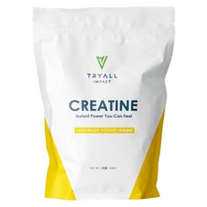 TRYALL iCreatine 肌酸 檸檬優格風味, 420g, 1個