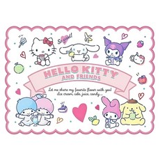 Sanrio 三麗鷗 正版授權踩腳墊腳踏地墊, 粉色, 1個