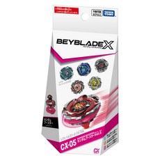 BEYBLADE X 戰鬥陀螺X CX-05 隨機強化組 Vol.6 BB93962, 混和顏色, 1套