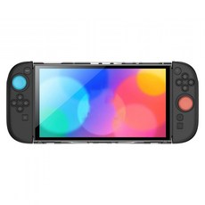 IINE 良值 SWITCH2 透明PC+左右矽膠套裝, 黑色, 1套, L1090