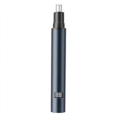 SENLI 智能數顯電動鼻毛修剪器 開放式夾縫修鼻毛器/除毛器, 寶藍色, 單一商品