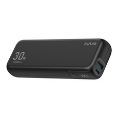 Kinyo PD30W商務行動充 14400mAh, 黑色, KPB-2800