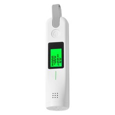 Qore 高靈敏酒精測試儀 吹氣式測試器 檢測酒精濃度器 查酒駕呼氣機 白色, 1個