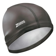ZOGGS 二合一合成泳帽 465034-BK, 黑色, 1個