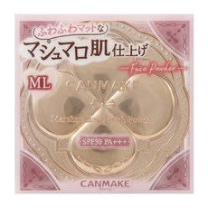 CANMAKE 新棉花糖蜜粉餅 10g, ML 白皙透明膚色, 1個