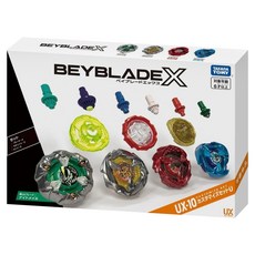 TAKARA TOMY BEYBLADE X 戰鬥陀螺X UX-10 騎士圓甲改造組 BB93954, 混和顏色, 1套