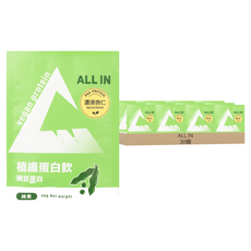 ALL IN 植纖蛋白 濃滑杏仁, 40g, 30個