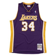 mitchell & ness NBA 球迷版球衣 SHAQUILLE ONEAL 34 1999-00 湖人 ROAD