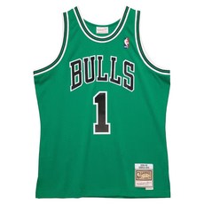 mitchell & ness NBA 球迷版球衣 Derrick Rose #1 2008 芝加哥公牛 ST. PATRICKS