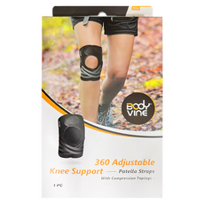 BODYVINE 巴迪蔓 360 髕骨型護膝 CT-15517, 黑色, 1個