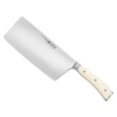 WUSTHOF 三叉 IKON 中式片刀, 白色, 1個