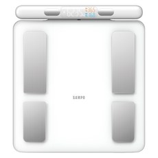 SAMPO 聲寶 八電極智能體脂計, 白色, 1個, BF-Z2401BL-W