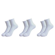 D&G 素色1/2氣墊襪3雙組 D608-4