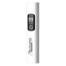 WUSHANG 伍尚 手持電顯一字美甲燈/便攜美甲烤燈/指甲油膠速乾機, 1個, 白色