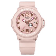 CASIO 卡西歐 BABY-G +PLUS系列柔和彩雙顯電子錶 BGA-15K-4ADR, 粉色, 1個
