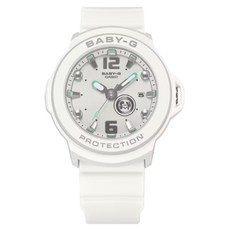 CASIO 卡西歐 BABY-G +PLUS系列柔和粉彩雙顯電子錶 BGA-15K-7ADR, 綠色 + 白色, 1個