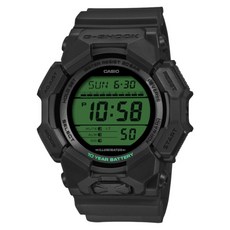 CASIO 卡西歐 G-SHOCK 電光率點綴酷炫運動電子錶 GD-010BEG-1DR, 黑綠, 1個