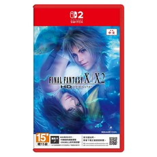 Nintendo 任天堂 SWITCH 2 台灣公司貨 最終幻想/太空戰士 X/X-2 HD Remaster 鑰匙卡 亞中版, 中文版