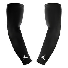 NIKE 耐吉 JORDAN喬丹DRI-FIT臂套 JKS04010LX 1雙, 黑色, 1套