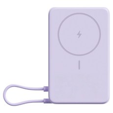 Xiaomi 小米 原廠公司貨 磁吸支架行動電源 10000 5900mAh Type-C, 淡紫色, WPB1007Z