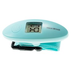 MAX STAR 太星電工 簡約型電子式行李秤, 綠色, 1個