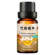財神小舖 香脂果豆木精油 天然精油 擴香精油 香氛精油 單方精油 溫潤柔和 木質香氣 NEO-1009, 1件, 10ml, 巴西檀木