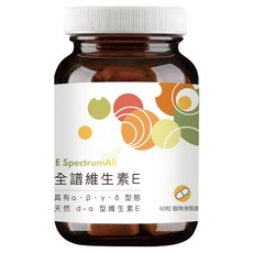 Dr. Nutri 芯漾生醫 複合維生素E膠囊, 1盒, 60顆