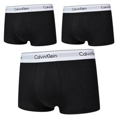 Calvin Klein Icon Cotton Stretch 男內褲 超彈力棉質 四角褲平口褲CK內褲 NB4389-001 三入組