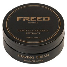 FREED 淬鍊茶韻修容刮鬍霜皂 極境巔峰, 1個, 150ml