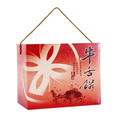 美雅 宜蘭牛舌餅懷舊禮盒 蜂蜜 5包 + 黑糖 5包, 770g, 1套