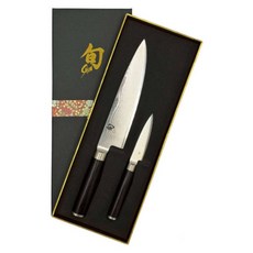 KAI 貝印 SHUN 旬 DMS0250 經典主廚刀2件式禮盒組 581DM0250, 1套, 9cm + 20cm