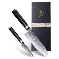 KAI 貝印 SHUN 旬 DMS0270 經典主廚刀2件式禮盒組 581DM0270, 1套, 15cm + 20cm
