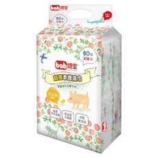 bab 培寶 手口臉超厚柔濕巾 80抽, 1套, 4個裝, 1g