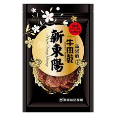 新東陽 高粱酒辣味牛肉乾, 120g, 1個