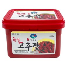 Chamgoeul 辣椒醬, 500g, 1個