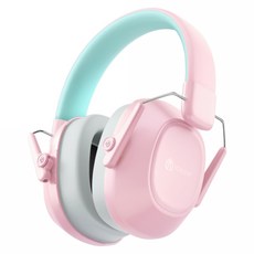 iclever EM01 兒童降噪耳罩 粉綠色, 1個, 1個裝
