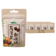 統一生機 羅漢果軟喉糖 12包, 360g, 1套