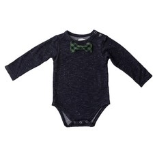 Frenchie mini couture 男嬰長袖包屁衣