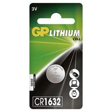 GP Batteries 超霸 鈕型鋰電池 CR1632, 1個, 1個裝