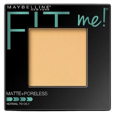 MAYBELLINE 媚比琳 FIT ME反孔特霧蜜粉餅 8.5g, 120 內斂, 1個