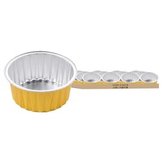 HIKARI 日光生活 加厚烘焙蛋糕盒 L914 20個, 內銀外黃, 2套