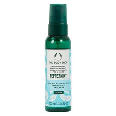 THE BODY SHOP 美體小舖 台灣公司貨 薄荷舒緩足部噴霧, 1件, 1入, 100ml