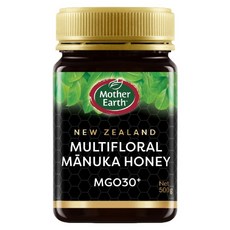 Mother Earth 紐西蘭活性麥蘆卡蜂蜜 MGO30+, 500g, 1個