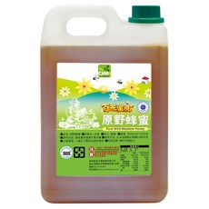 彩花蜜 台灣原野蜂蜜, 3000g, 1個