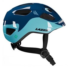 LAZER PNUT 2.0 KC 兒童安全帽, 藍色鯊魚, 1個