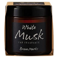CARALL BROWN MARKS 車用固體香膏/芳香劑 白麝香, 1個, 160ml