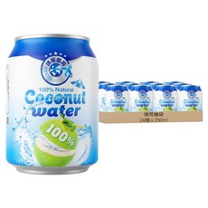 頭等艙級 100%椰子水, 24個, 250ml
